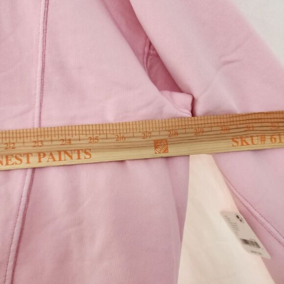 FP Movement x Hatch Intercept Maternity Pullover Sweatshirt Peony Pink Sz L NWT - Picture 7 of 9